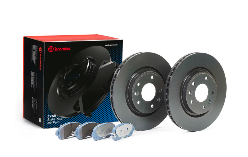 Brembo OE KT08019 - BREKT08019 - Brembo OE 2010+ Nissan Leaf (ZE0) EV Brake Kit - Front - Shipped in Europe - Tuningsupply.com