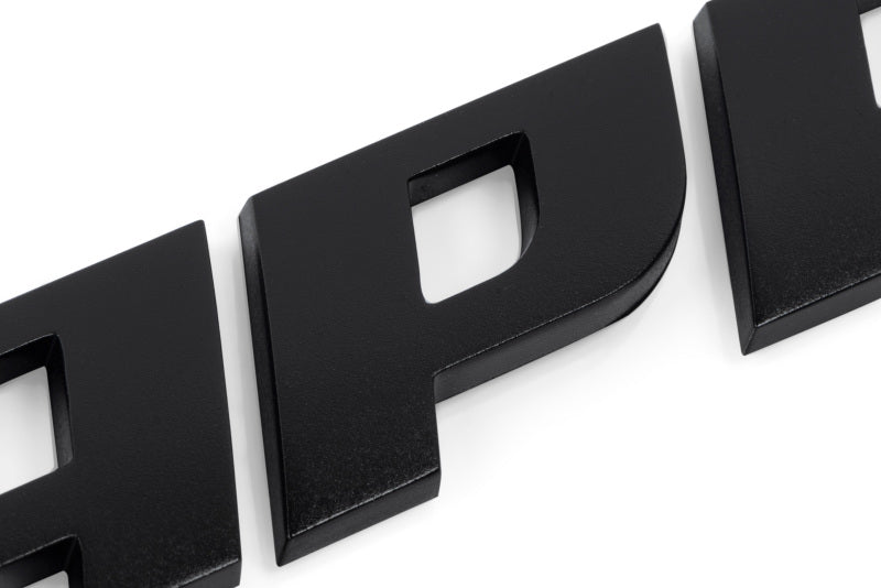 APR A1000008 - APRA1000008 - APR Badge - Satin Black - Shipped in Europe - Tuningsupply.com