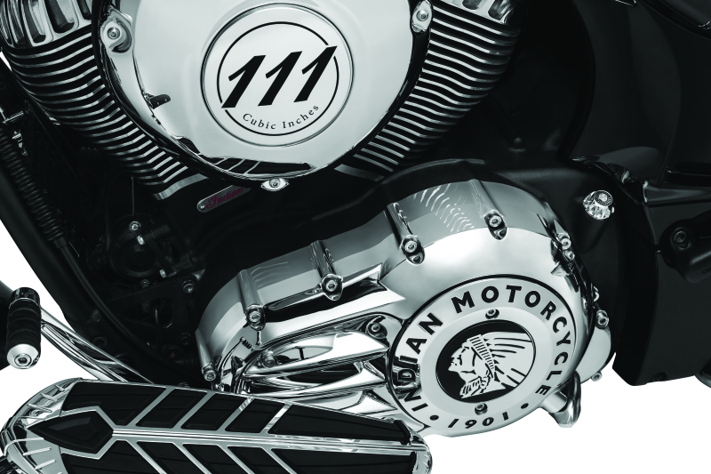 Kuryakyn 5644 - KUR5644 - Kuryakyn Rear Oil Panel Accent Chrome Indian - Shipped in Europe - Tuningsupply.com