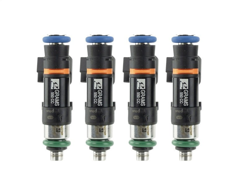 Grams Performance G2-0550-1001 - GRPG2-0550-1001 - Grams Performance Mazda Miata NA/NB 1.6/1.8L 550cc Fuel Injectors (Set of 4) - Shipped in Europe - Tuningsupply.com