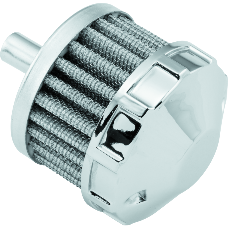 Bikers Choice 491259 - BKC491259 - Bikers Choice Chrome Replacement Breather Filter 3/8 Hose Custom - Shipped in Europe - Tuningsupply.com