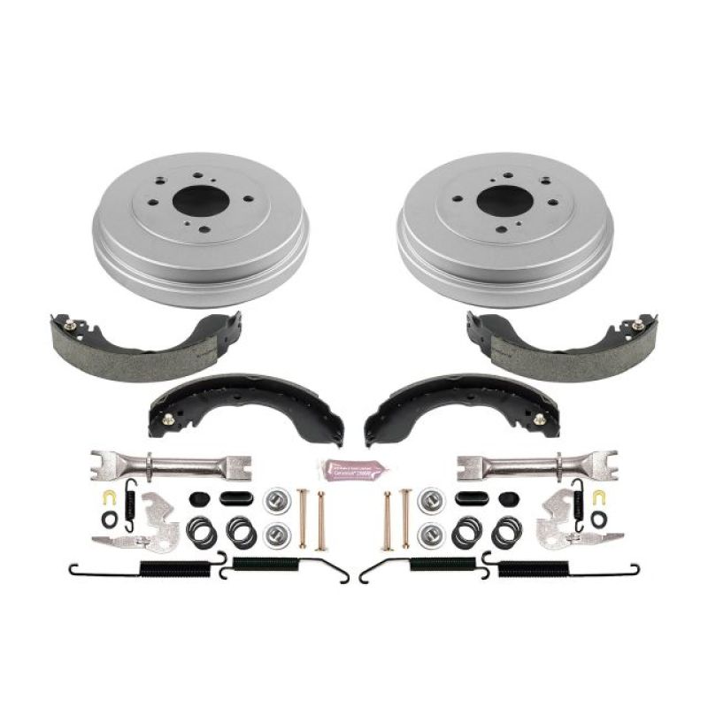 PowerStop KOE15404DK - PSBKOE15404DK - Power Stop 10-14 Nissan Cube Rear Autospecialty Drum Kit - Shipped in Europe - Tuningsupply.com