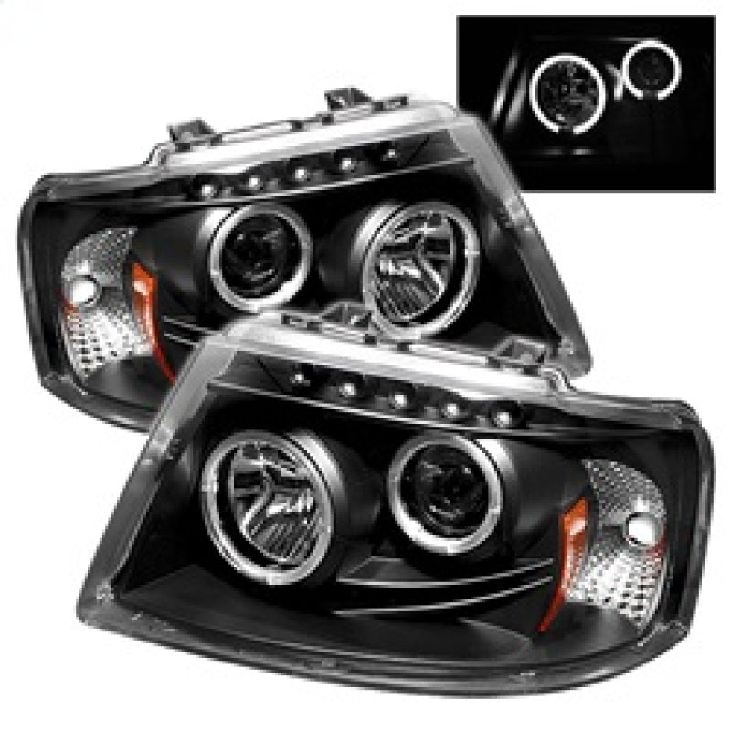 SPYDER 5010117 - SPY5010117 - Spyder Ford Expedition 03-06 Projector Headlights LED Halo LED Blk (Not Included) PRO-YD-FE03-HL-BK - Shipped in Europe - Tuningsupply.com