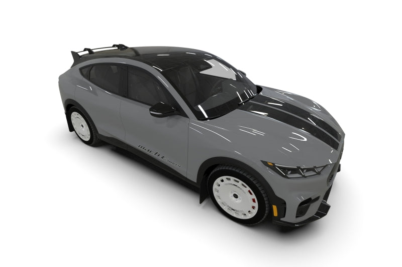 Rally Armor MF96-URXT-BLK-MBK - RALMF96-URXT-BLK-MBK - Rally Armor 2021-25 Ford Mach-E Rally Edition Black UR Mud Flap Metallic Black Logo - Shipped in Europe - Tuningsupply.com