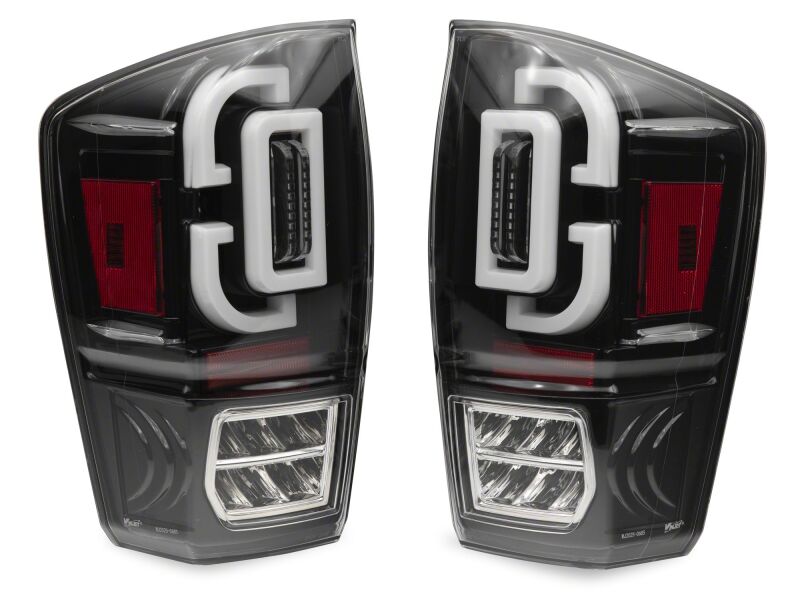 Raxiom TT30331 - RAXTT30331 - Raxiom 16-23 Toyota Tacoma XW Series Sequential LED Tail Lights- Black Housing- Clear Lens - Shipped in Europe - Tuningsupply.com