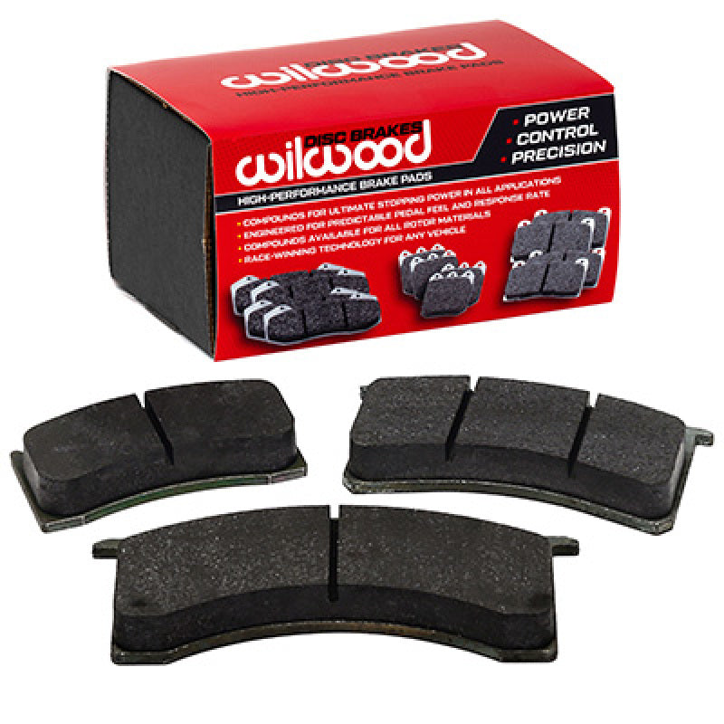 Wilwood 150-45-6812K - WIL150-45-6812K - Wilwood 6812-45 DPS 500 THK 3 Hole Axle Set - High-Temperature Racing Pads - Shipped in Europe - Tuningsupply.com