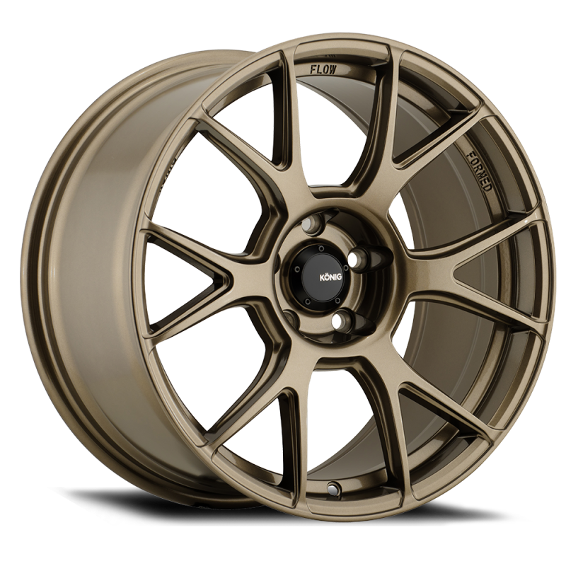 Konig AM89514458 - KNGAM89514458 - Konig Ampliform 19x8.5 5x114.3 ET45 Gloss Bronze - Shipped in Europe - Tuningsupply.com
