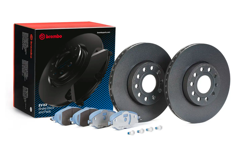 Brembo OE KT08024 - BREKT08024 - Brembo OE 12-21 VW Golf VII (5G1, BQ1, BE1, BE2) EV Brake Kit - Left Front/Rear - Shipped in Europe - Tuningsupply.com