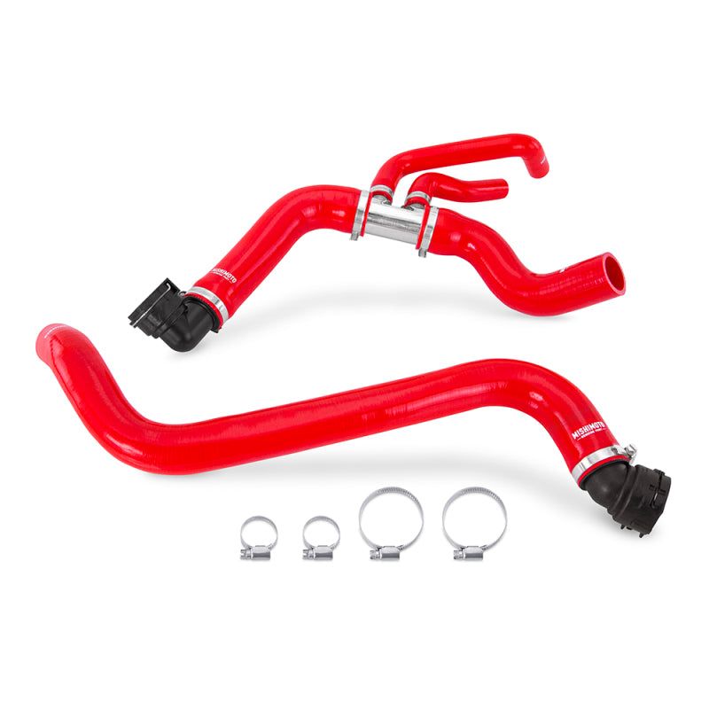 Mishimoto MMHOSE-F50-15RD - MISMMHOSE-F50-15RD - Mishimoto 15-17 Ford F-150 5.0L V8 Radiator Hose Kit - Red - Shipped in Europe - Tuningsupply.com