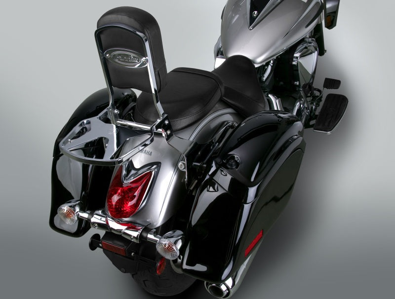 National Cycle P9800A - NATP9800A - National Cycle 97+ Hon/ 16+ Indian/ 05-23 Kaw/ 01+ Suz/98-15 Yam Paladin Backrest w/Pad - Shipped in Europe - Tuningsupply.com