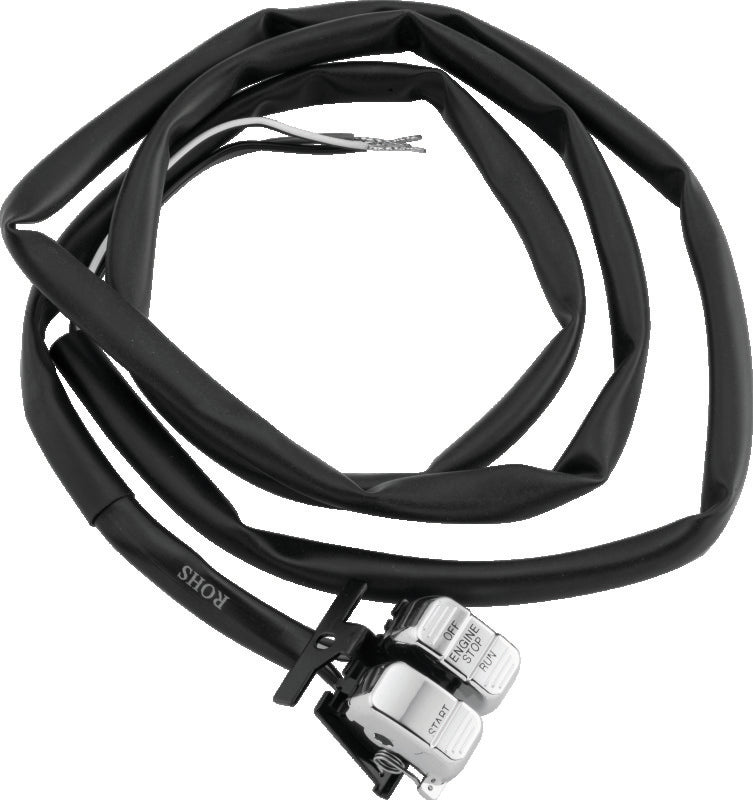TwinPower 601690 - TWP601690 - Twin Power 96-13 Big Twin XL V-Rod Chrome Engine Start Stop Switch Replaces H-D 71589-96 71684-06A - Shipped in Europe - Tuningsupply.com