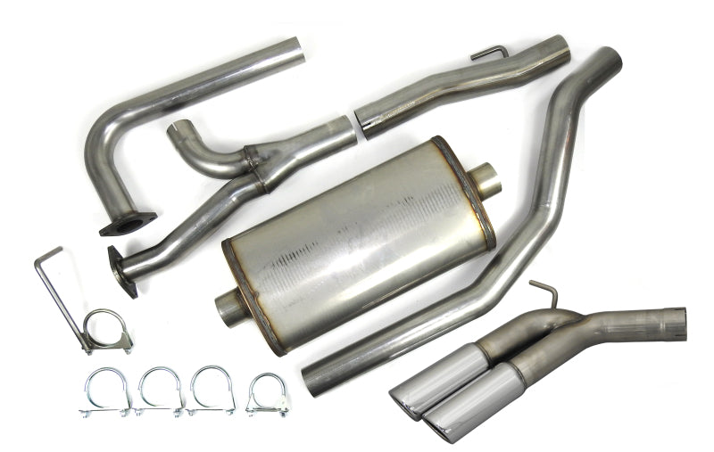 JBA - JBA40-1403 - JBA 04-20 Nissan Titan 5.6L 409SS Pass Side Dual Exit Cat-Back Exhaust - Shipped in Europe - Tuningsupply.com