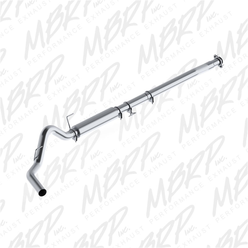 MBRP PS5248P - MBRPS5248P - MBRP 2011-2014 Ford F-150 3.5L V6 EcoBoost 4in Cat Back Single Side AL P Series Exhaust - Shipped in Europe - Tuningsupply.com