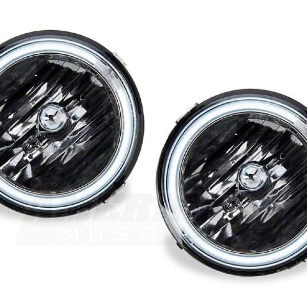 Raxiom 49133 - RAX49133 - Raxiom 05-12 Ford Mustang GT LED Halo Fog Lights (Chrome) - Shipped in Europe - Tuningsupply.com