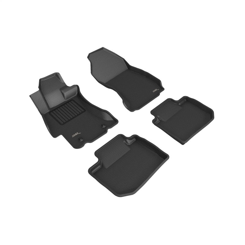 3D MAXpider L1SB00801509 - ACEL1SB00801509 - 3D MAXpider 12-17 Subaru Impreza / XV Crosstrek / Crosstrek Kagu Black Full Set - Shipped in Europe - Tuningsupply.com