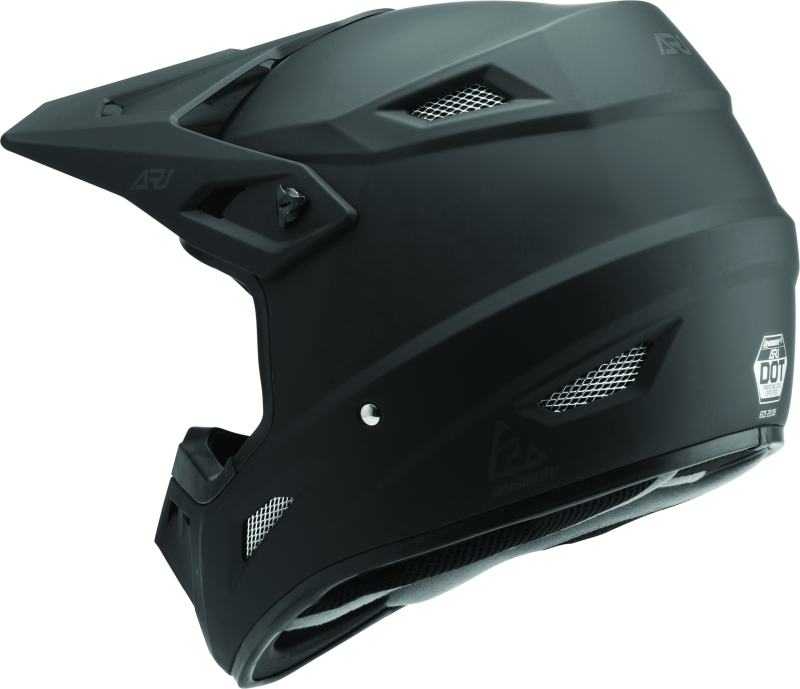 Answer 446361 - ANS446361 - Answer AR1 Solid Helmet Matte Black Youth - Small - Shipped in Europe - Tuningsupply.com