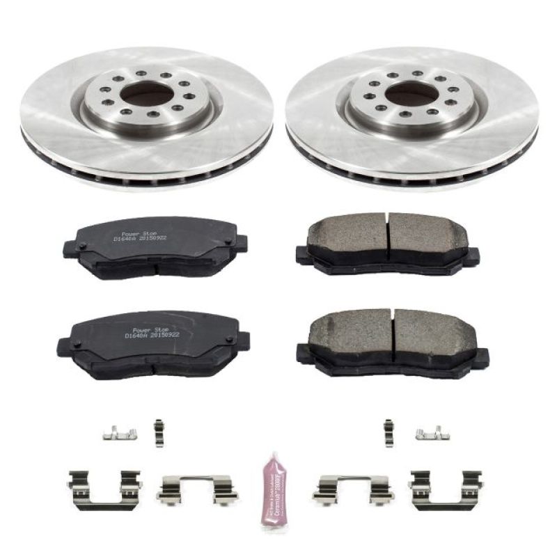 PowerStop KOE6538 - PSBKOE6538 - Power Stop 15-17 Chrysler 200 Front Autospecialty Brake Kit - Shipped in Europe - Tuningsupply.com