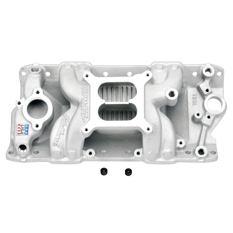 Edelbrock 7501 - EDE7501 - Edelbrock S/B Chevy RPM Air-Gap Manifold - Shipped in Europe - Tuningsupply.com