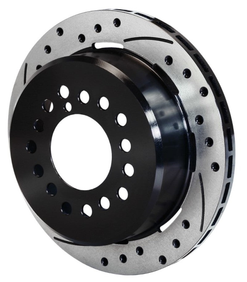 Wilwood 160-9813-BK - WIL160-9813-BK - Wilwood Rotor-1.91in Offset-SRP-BLK-Drill-LH 12.19 x .810 - 5 Lug - Shipped in Europe - Tuningsupply.com