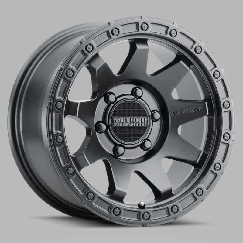 Method Wheels MR31729060518 - MRWMR31729060518 - Method MR317 20x9 +18mm Offset 6x5.5 106.25mm CB Matte Black Wheel - Shipped in Europe - Tuningsupply.com
