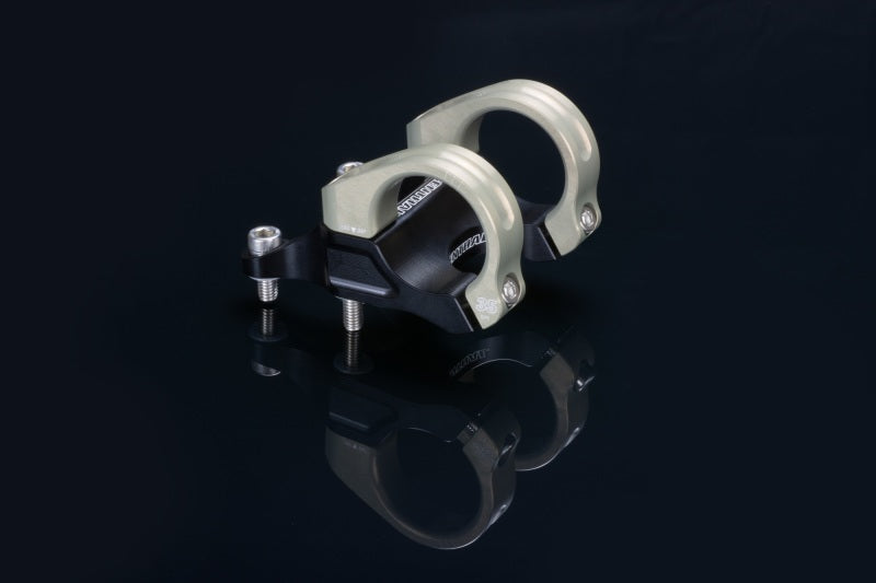 Renthal STM116-BKAG - RENSTM116-BKAG - Renthal Integra 35 Handlebar Clamp 50 mm./ +10 Rise - Shipped in Europe - Tuningsupply.com