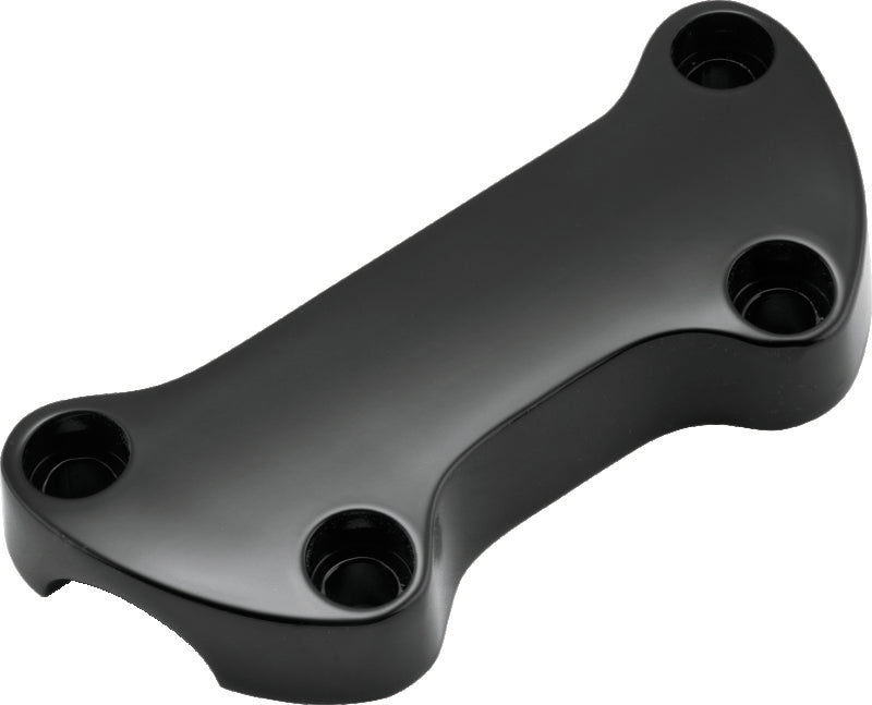 Bikers Choice 489998 - BKC489998 - Bikers Choice 74-Up Black Plain Handlebar Clamp With 1in. Bars - Shipped in Europe - Tuningsupply.com