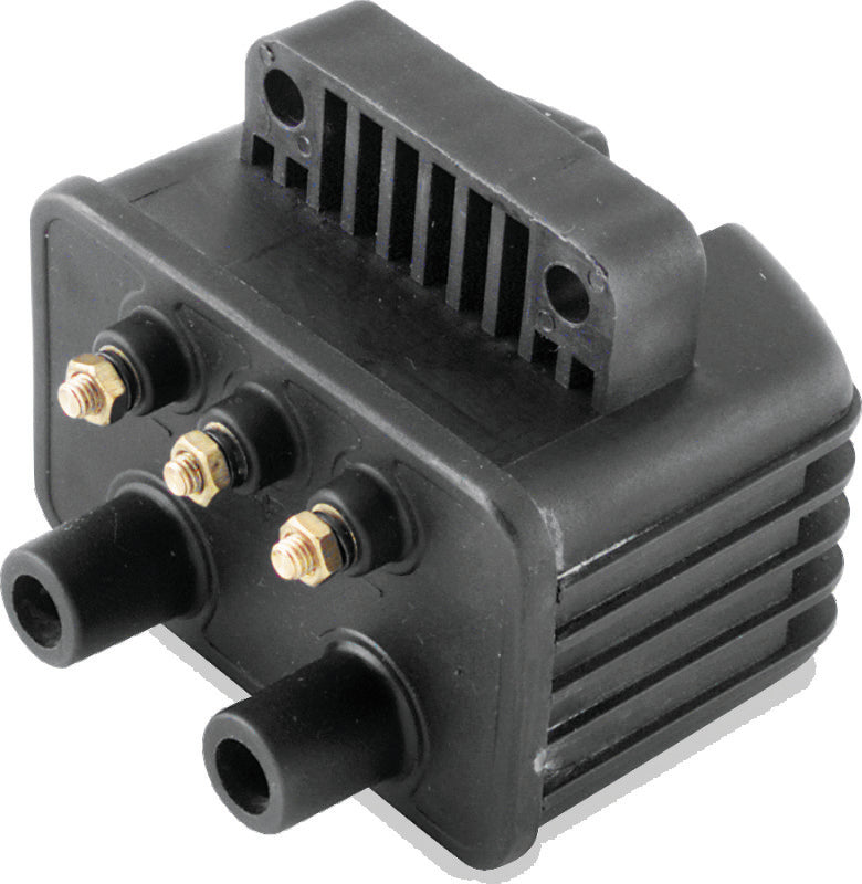 TwinPower 210074 - TWP210074 - Twin Power Big Twin and XL Custom Application Ignition Coil Black Single Fire Dual Output 3 Ohm - Shipped in Europe - Tuningsupply.com