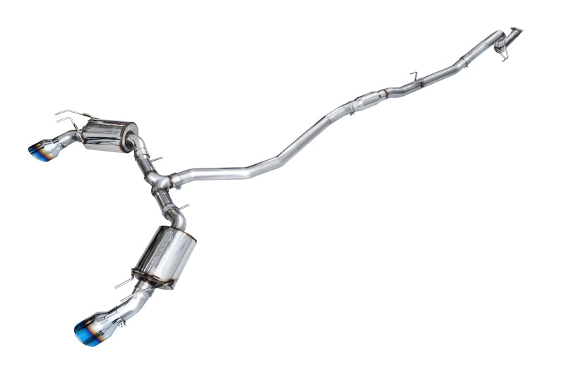 AWE Tuning 3015-39331 - AWE3015-39331 - AWE 22-26 Civic Si / Acura Integra Touring Edition Dual Vapor Blue Exhaust - Shipped in Europe - Tuningsupply.com