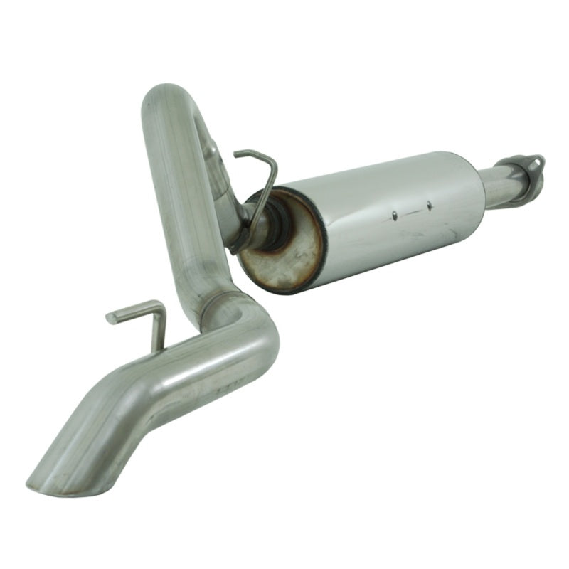 MBRP PS5520409 - MBRPS5520409 - MBRP 04-06 Jeep Wrangler (TJ) Unlimited 4 0L I-6 Cat Back Single T409 Exhaust - Shipped in Europe - Tuningsupply.com