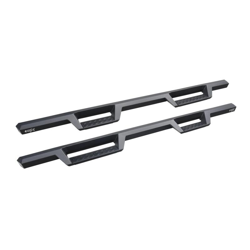 Westin 56-14135 - WES56-14135 - Westin 2019 Chevrolet Silverado / GMC Sierra 1500 Crew Cab Drop Nerf Step Bars - Textured Black - Shipped in Europe - Tuningsupply.com