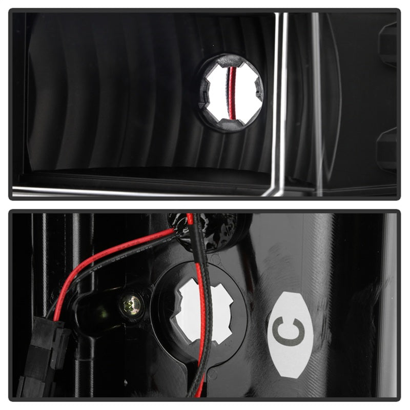 SPYDER 5085856 - SPY5085856 - Spyder Chevy 1500 14-16 Light Bar LED Tail Lights All Blk ALT-YD-CS14-LBLED-BKV2 - Shipped in Europe - Tuningsupply.com