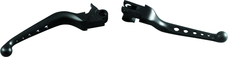 Bikers Choice 482864 - BKC482864 - Bikers Choice 96-16 Big Twin W/ Cable Clutch 96-03 XL O-Series 5 Holed Lever Set Black - Shipped in Europe - Tuningsupply.com