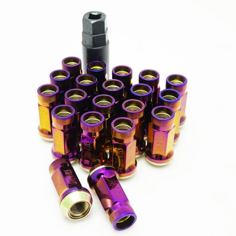 Wheel Mate 32935RN - WHM32935RN - Wheel Mate Muteki SR45R Lug Nut Kit 12x1.25 - Burned Titan - Shipped in Europe - Tuningsupply.com