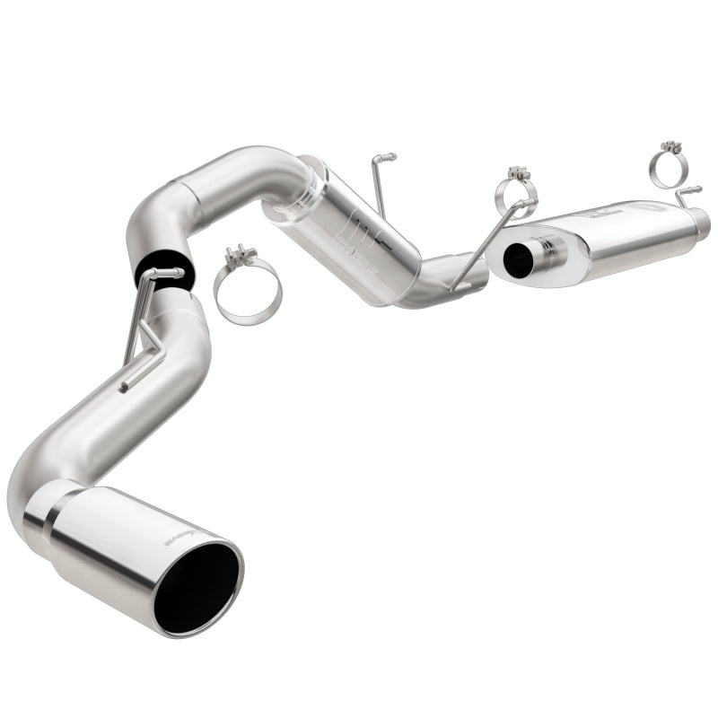 Magnaflow 19200 - MAG19200 - MagnaFlow Cat-Back, SS, 4in, Single Pass Side Rear Exit 5in Tip 14-15 Ram 2500 6.4L V8 CC LB/MC SB - Shipped in Europe - Tuningsupply.com