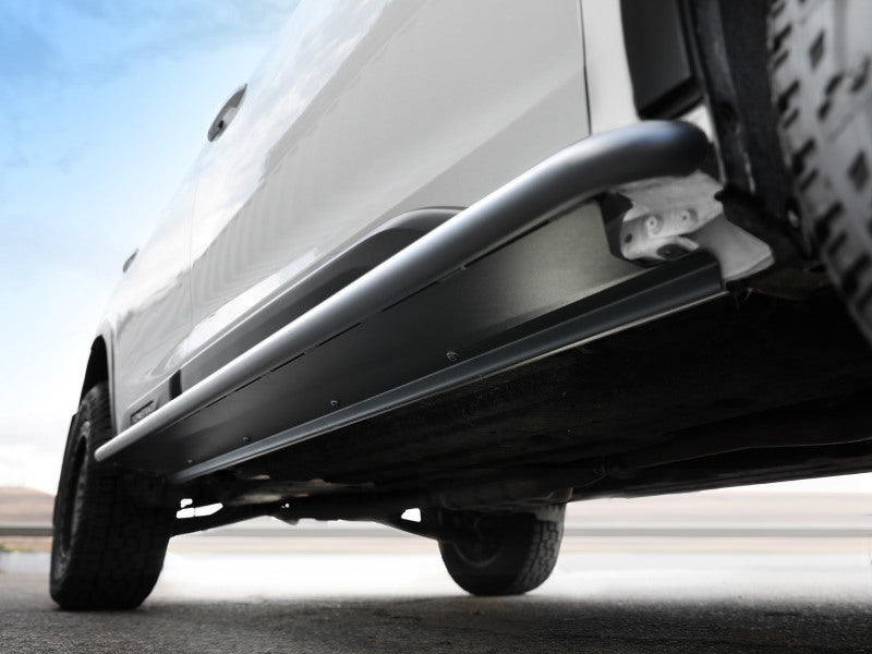 aFe 79-27003 - AFE79-27003 - aFe POWER 20-23 Subaru Outback H4 2.4L (t) / H4 2.5L Terra Guard Trail Slider Steps - Black - Shipped in Europe - Tuningsupply.com