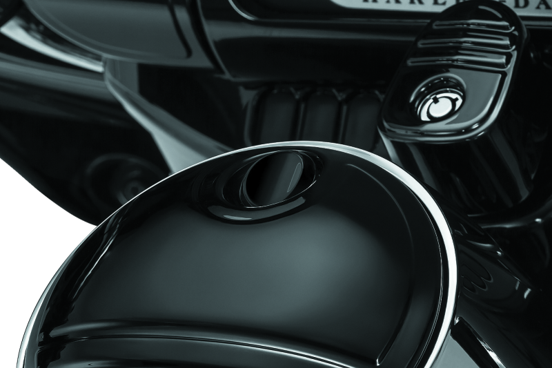 Kuryakyn 7428 - KUR7428 - Kuryakyn Push Button Fuel Door Latch Chrome - Shipped in Europe - Tuningsupply.com