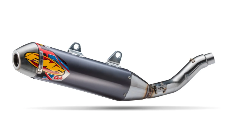 FMF Racing 041578 - FMF041578 - FMF Racing Honda CRF450X 19-26 Hex Q4 S/A Muffler - Shipped in Europe - Tuningsupply.com
