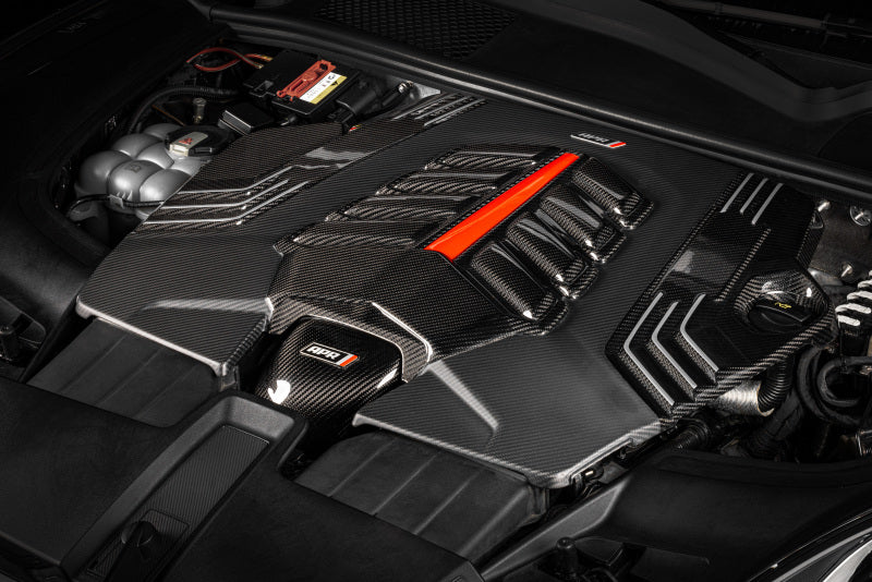 APR MS100256 - APRMS100256 - APR 20-24 Audi Q7/Q8/RS Q8/SQ7/SQ8 (4M) 2.9T/3.0T/4.0T Twill Carbon Fiber Engine Cover - Shipped in Europe - Tuningsupply.com