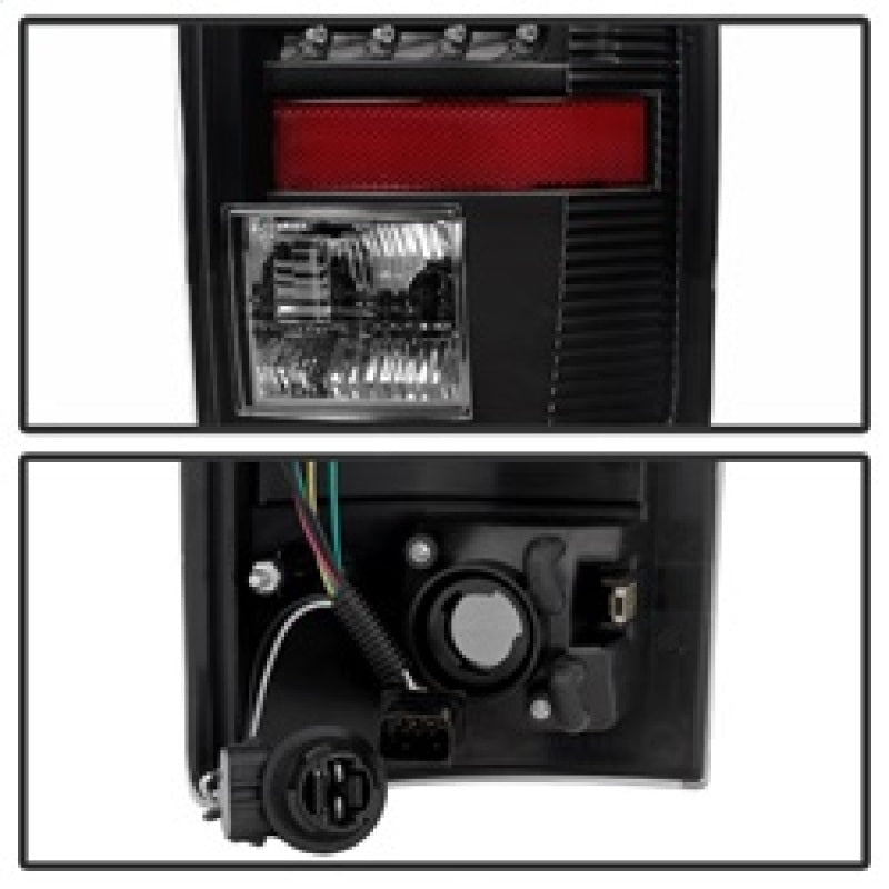 SPYDER 5072979 - SPY5072979 - xTune Dodge Ram 02-06 1500 / Ram 2500/3500 03-06 LED Tail Light Black ALT-JH-DR02-LED-BK - Shipped in Europe - Tuningsupply.com