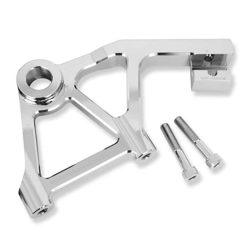 Performance Machine 0023-1828AGNM-A-CH - PFM0023-1828AGNM-A-CH - Performance Machine Touring Rear Rad Cal Bracket Assy - Chrome - Shipped in Europe - Tuningsupply.com