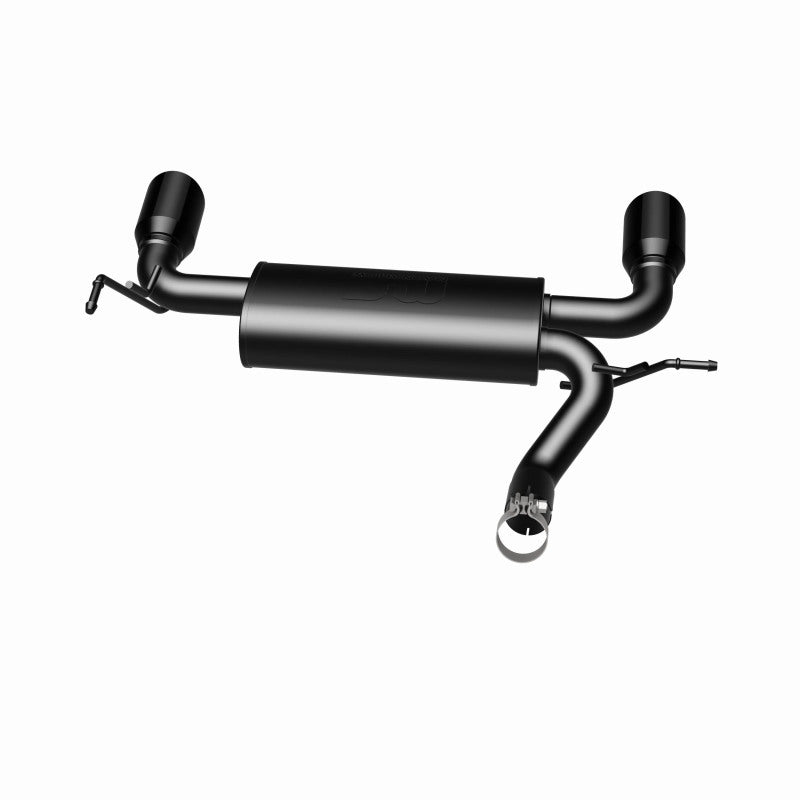 Magnaflow 15160 - MAG15160 - MagnaFlow 07-17 Jeep Wrangler JK 3.8/3.6L Dual Split Rear Exit Black Axle-Back Exhaust - Shipped in Europe - Tuningsupply.com