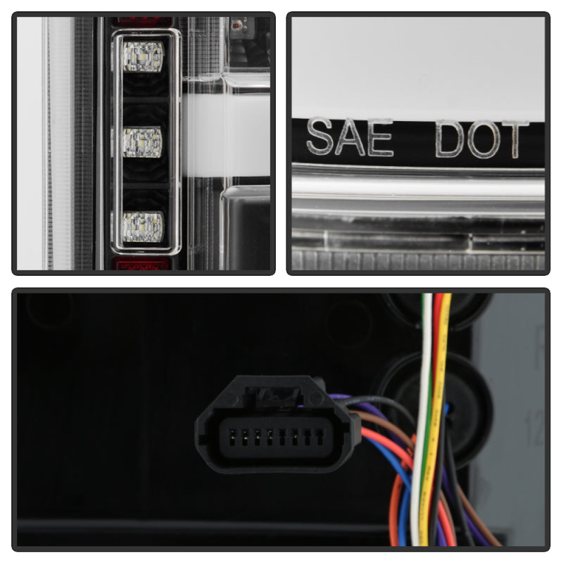 SPYDER 5088550 - SPY5088550 - Spyder 18-20 Ford F150 w/ Rear Blind Spot LED Tail Lights - Black (ALT-YD-FF15018BS-LED-BK) - Shipped in Europe - Tuningsupply.com