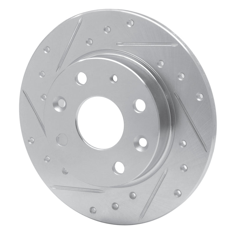 R1 Concepts 631-80023L - RNC631-80023L - R1 90-93 Mazda Miata Rear Left Drilled & Slotted Silver Brake Rotor - Shipped in Europe - Tuningsupply.com