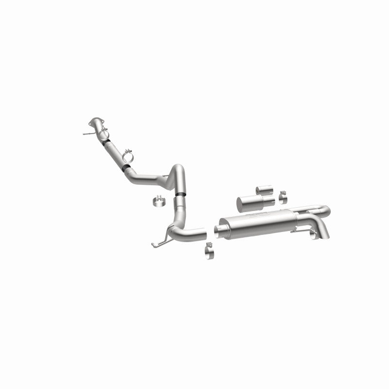 Magnaflow 19559 - MAG19559 - MagnaFlow 2021 Ford Bronco Overland Series Cat-Back Exhaust w/ Single Straight Driver Exit- No Tip - Shipped in Europe - Tuningsupply.com