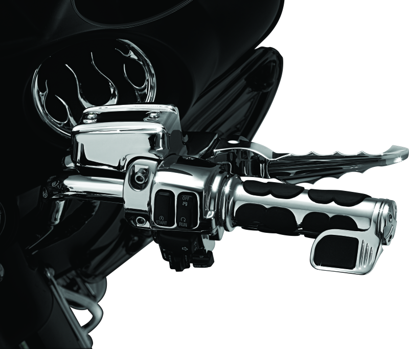 Kuryakyn 6299 - KUR6299 - Kuryakyn Contoured ISO Throttle Boss Chrome - Shipped in Europe - Tuningsupply.com