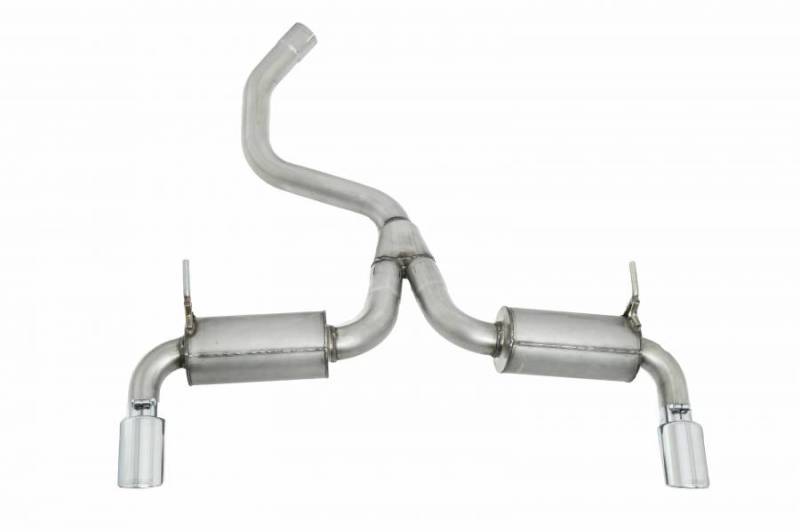 Gibson 617208 - GIB617208 - Gibson 14-20 Jeep Cherokee 3.2L 2.5in/2.25in Cat-Back Dual Split Exhaust - Stainless - Shipped in Europe - Tuningsupply.com