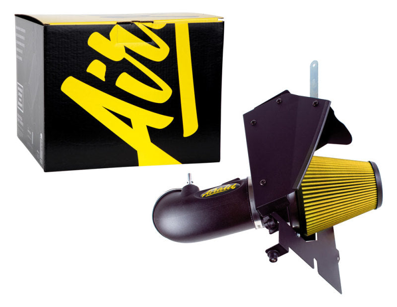 Airaid 255-253 - AIR255-253 - Airaid 09-15 Cadillac CTS-V Intake System w/ Tube (Dry / Yellow Media) - Shipped in Europe - Tuningsupply.com