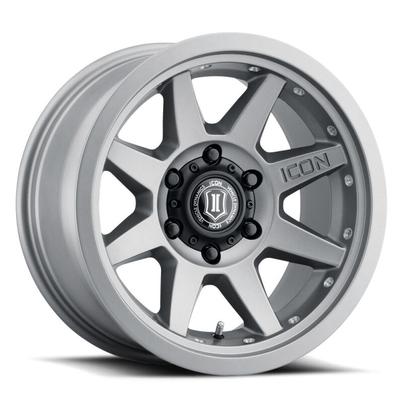ICON 21817858547LBTT - ICO21817858547LBTT - ICON Rebound Pro 17x8.5 / 5x5.5 / 0mm / 4.75in BS Titanium Wheel - Shipped in Europe - Tuningsupply.com
