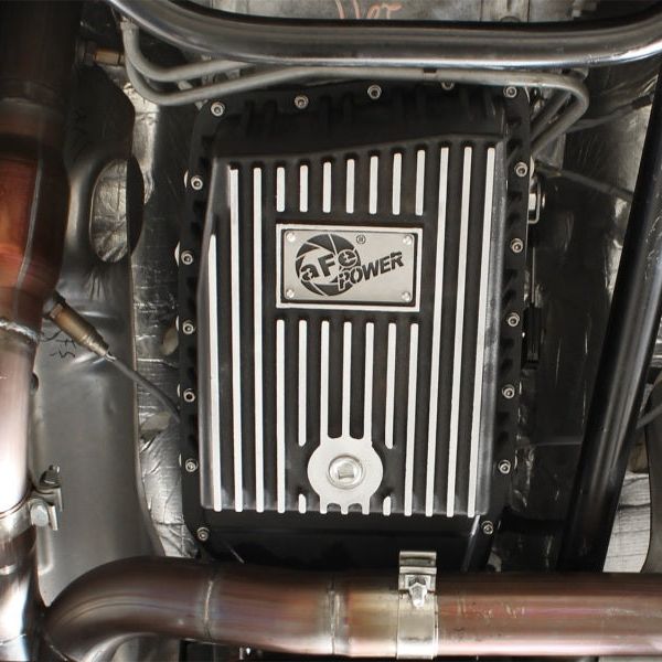 aFe 46-70172 - AFE46-70172 - aFe Power Transmission Pan Black Machined 09-14 Ford 6R80 F-150 Trucks - Shipped in Europe - Tuningsupply.com