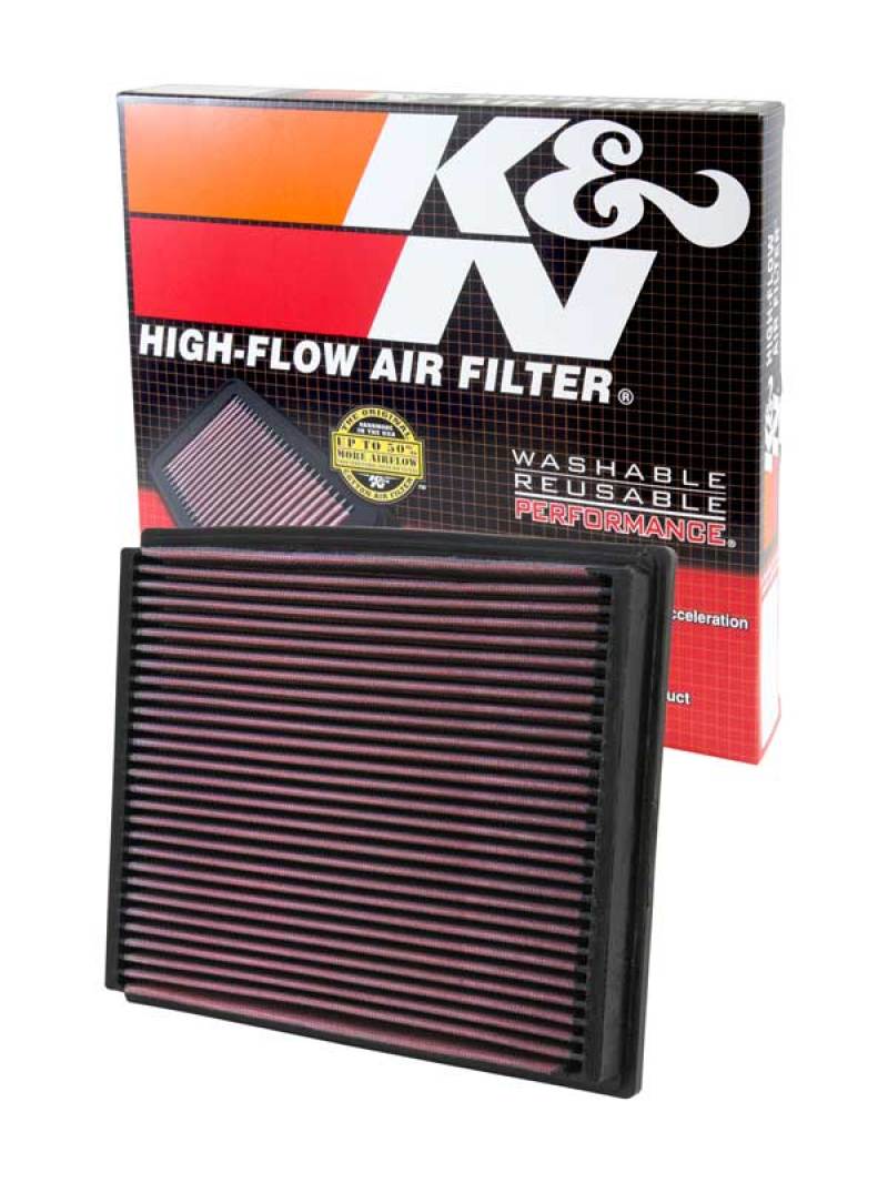 K&N Engineering 33-2125 - KNN33-2125 - K&N 94-05 Audi / 01-08 Skoda / 96-05 VW Drop In Air Filter - Shipped in Europe - Tuningsupply.com